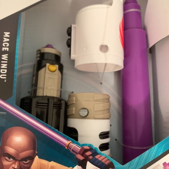 Star Wars Mace Windu Lightsaber Forge Toy Disney Hasbro 2021 New NIB Clone Wars - Picture 4 of 5